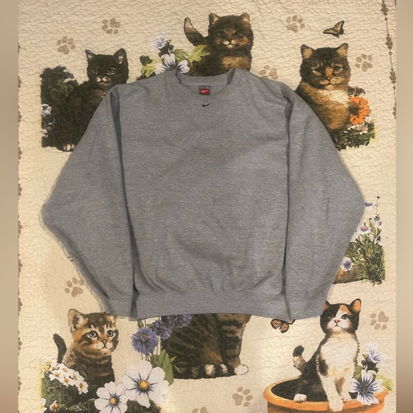 Nike Other - Vintage Y2K Nike center check crewneck